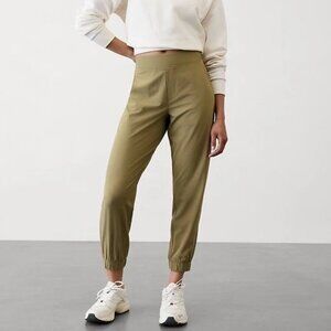 NWT Athleta Brooklyn Jogger in Olive Branch